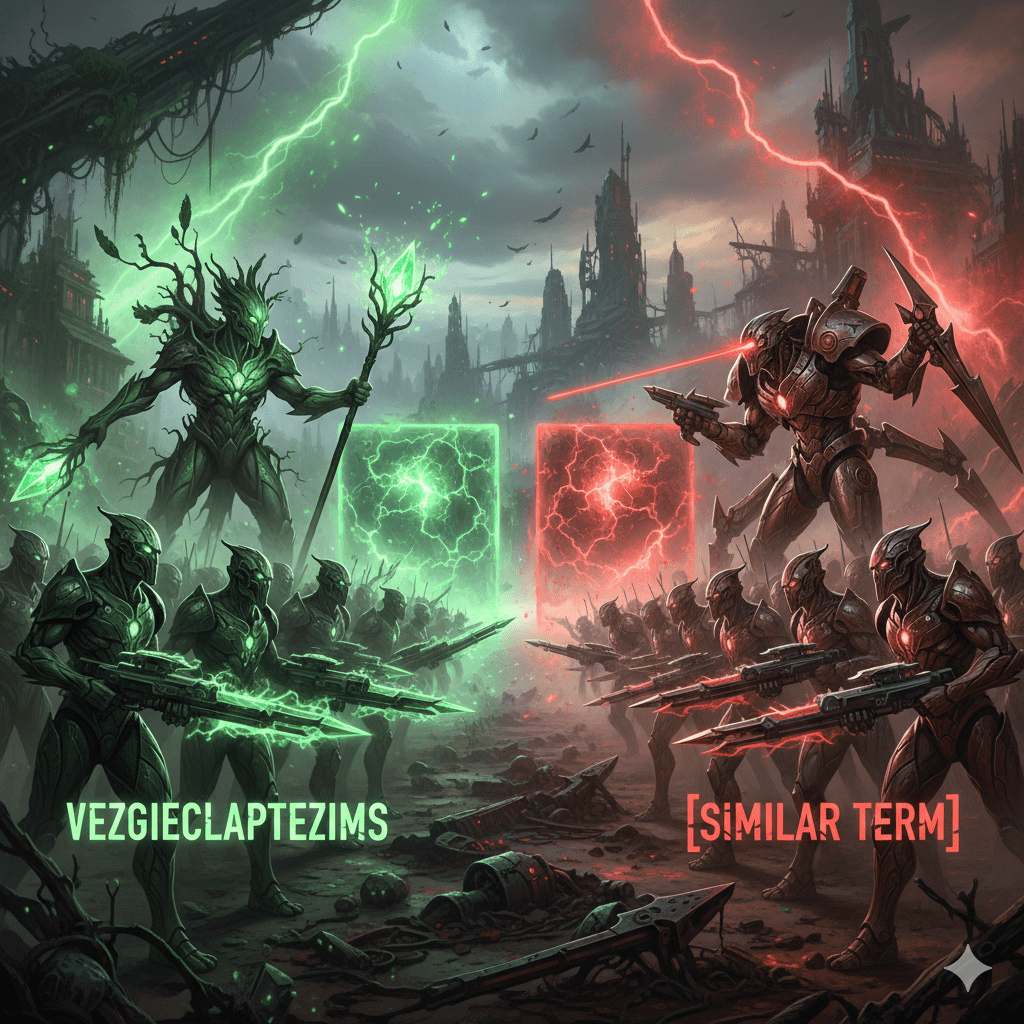 Vezgieclaptezims vs. [Similar Term]